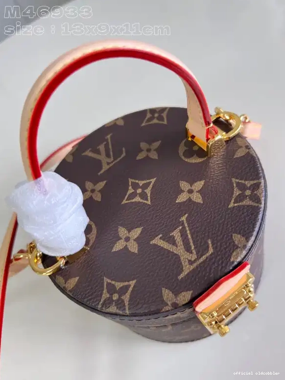 Official oldcobbler VUITTON LOUIS Scott-13.5*9*11.5CM 0623